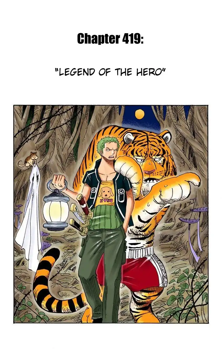 One Piece - Digital Colored Comics Chapter 419 2